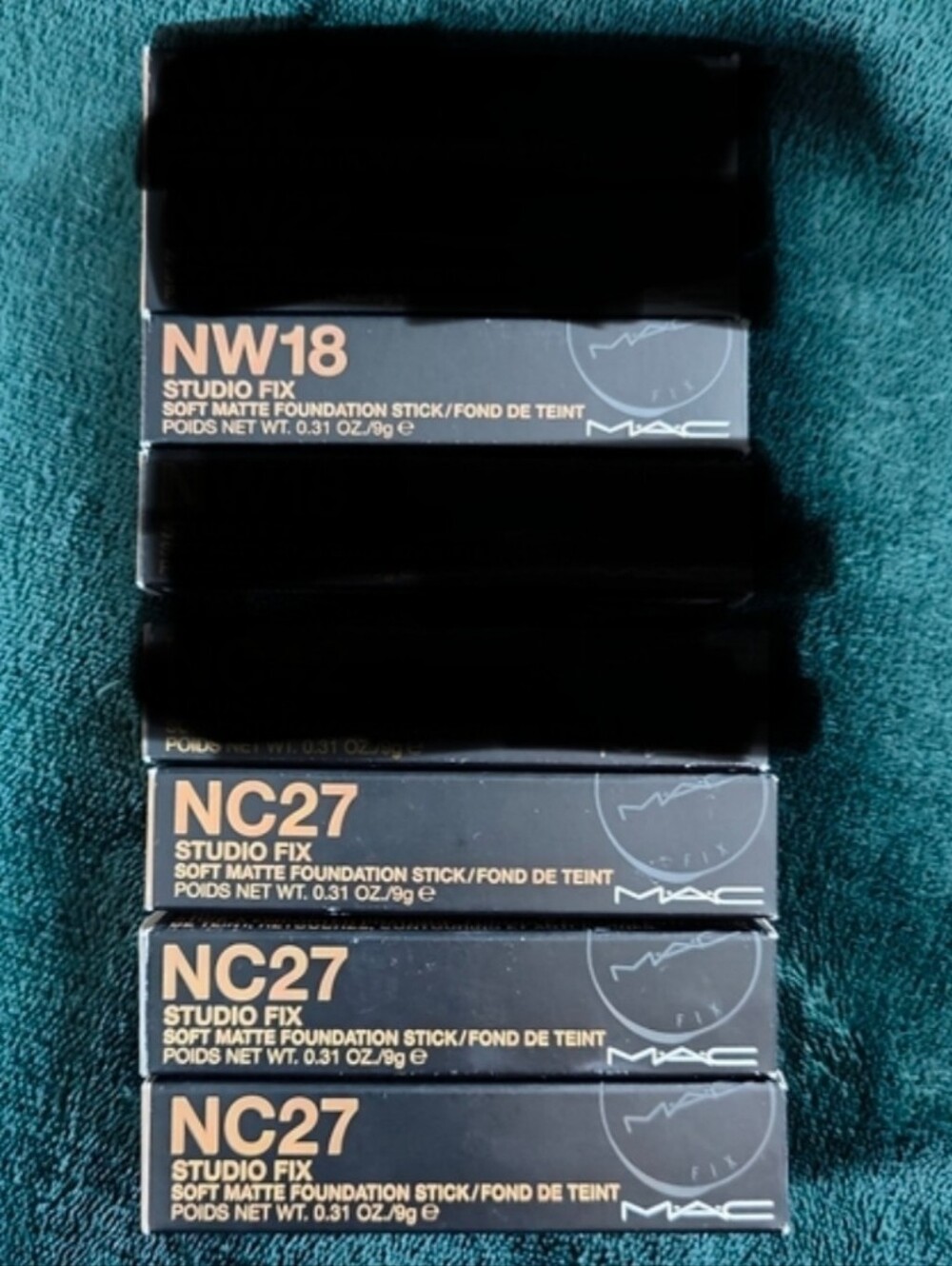 MAC Cosmetics Studio Fix Foundation Sticks - NW18 & NC27